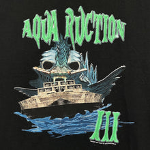 Load image into Gallery viewer, AQUA RUCTION III Heavy Metal Music Band Festival Graphic Spellout T-Shirt
