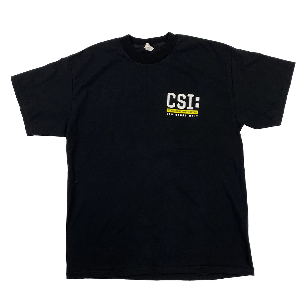 CSI: LAS VEGAS UNIT Souvenir Spellout Graphic TV Show T-Shirt