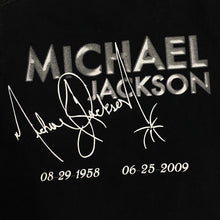 Load image into Gallery viewer, MICHAEL JACKSON &quot;1958 - 2009&quot; Tribute T-Shirt
