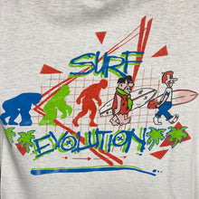 Load image into Gallery viewer, SURF EVOLUTION The Jetsons The Flintstones TV Show Graphic Single Stitch T-Shirt
