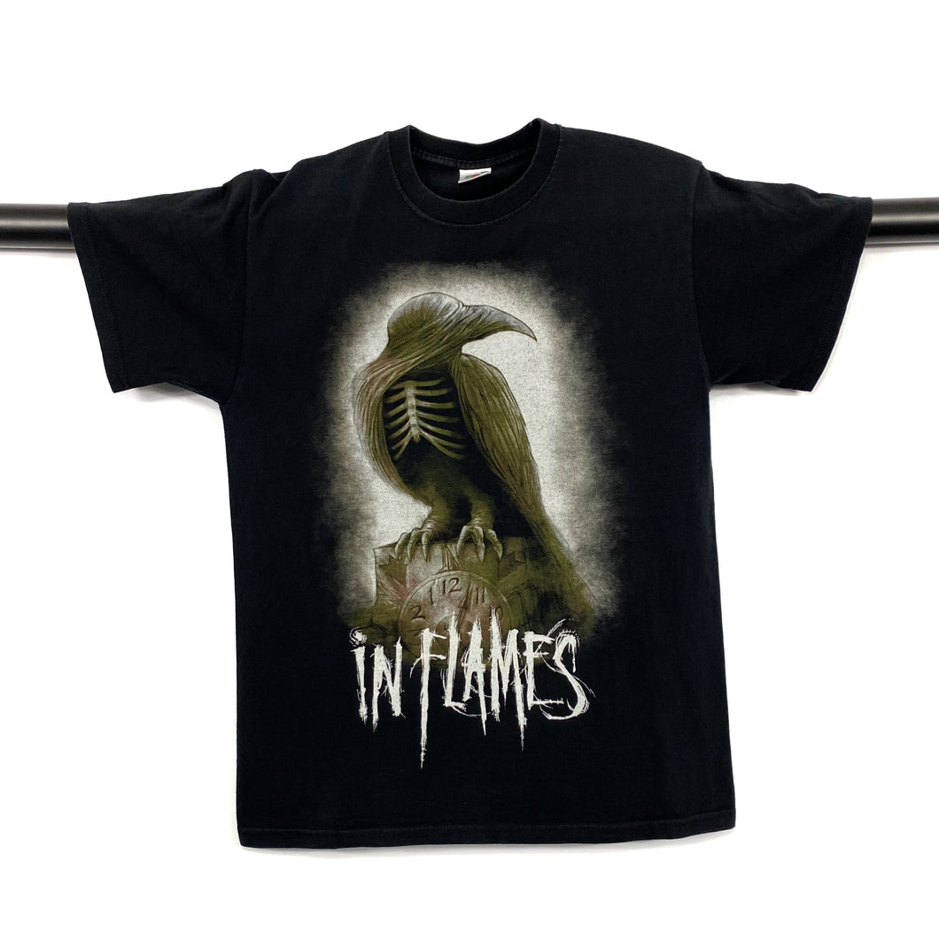 IN FLAMES “Club Tour 2012” Graphic Alternative Death Metal Band T-Shirt