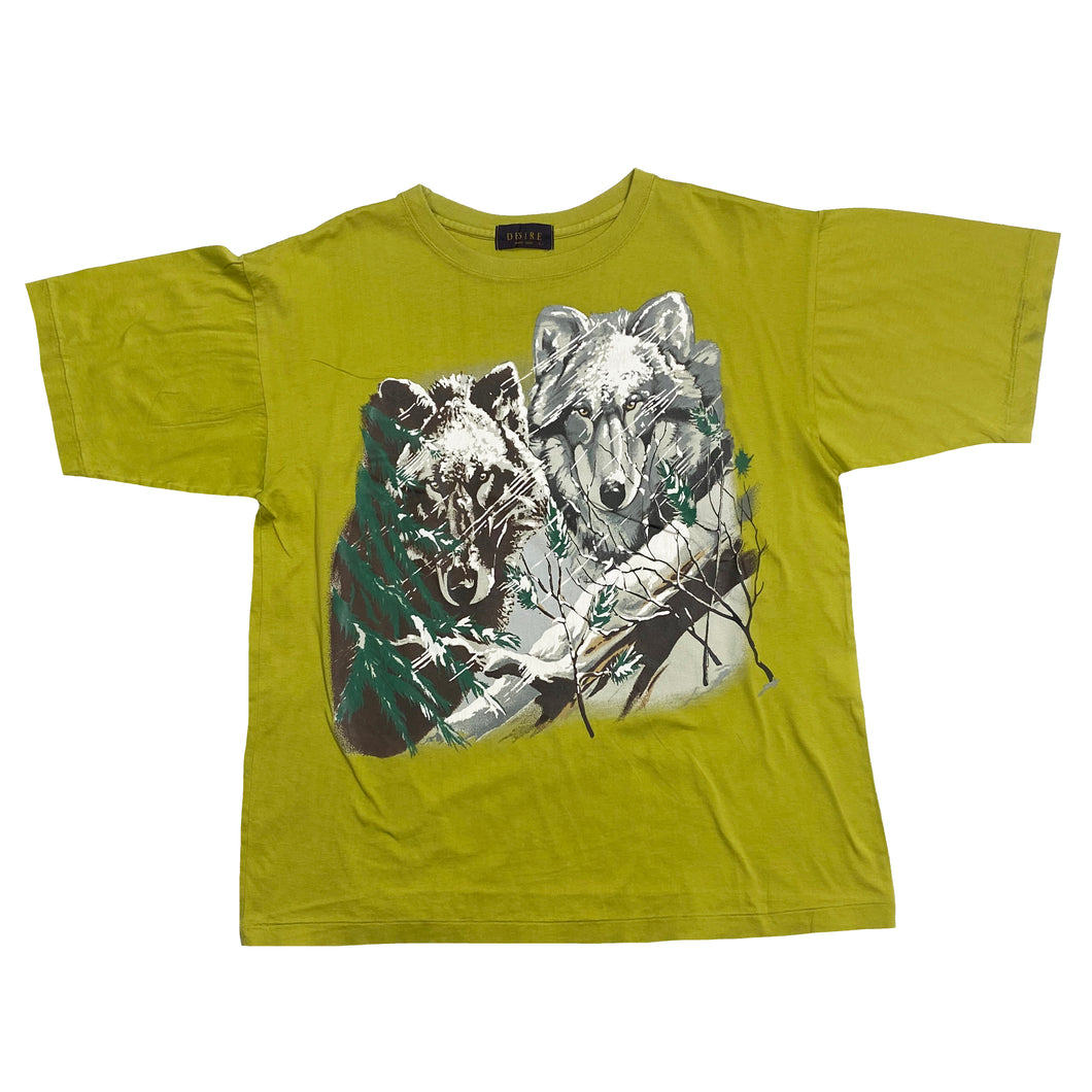 DESIRE Wolf Nature Graphic T-Shirt
