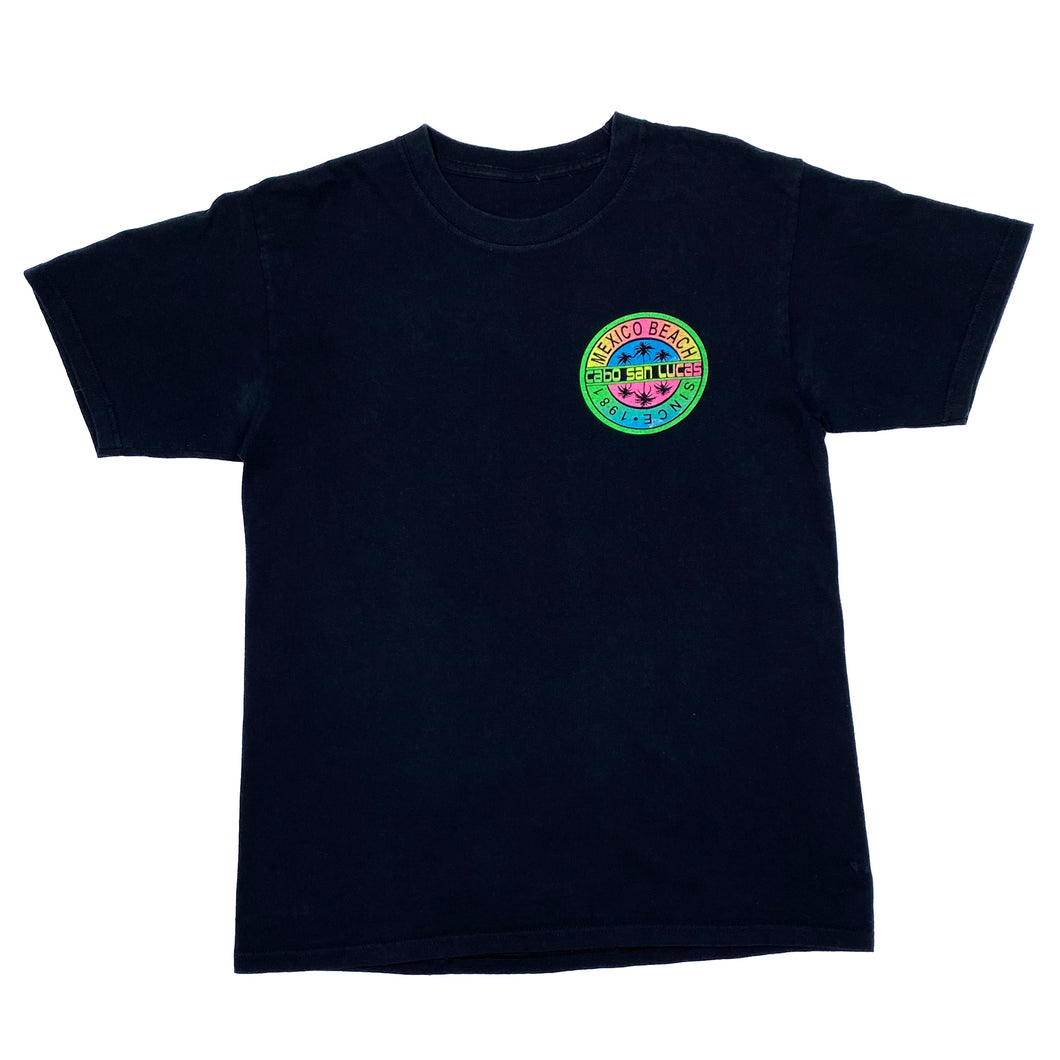 MEXICO BEACH “Cabo San Lucas” Souvenir Spellout Graphic T-Shirt