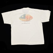Load image into Gallery viewer, WALT DISNEY WORLD “American Classic” Football Souvenir Spellout Graphic T-Shirt
