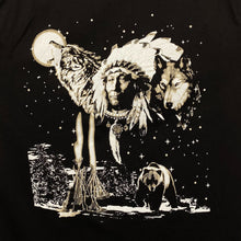 Load image into Gallery viewer, ATLAS FOR MEN Native American Wolf Bear Nature Wildlife Graphic T-Shirt
