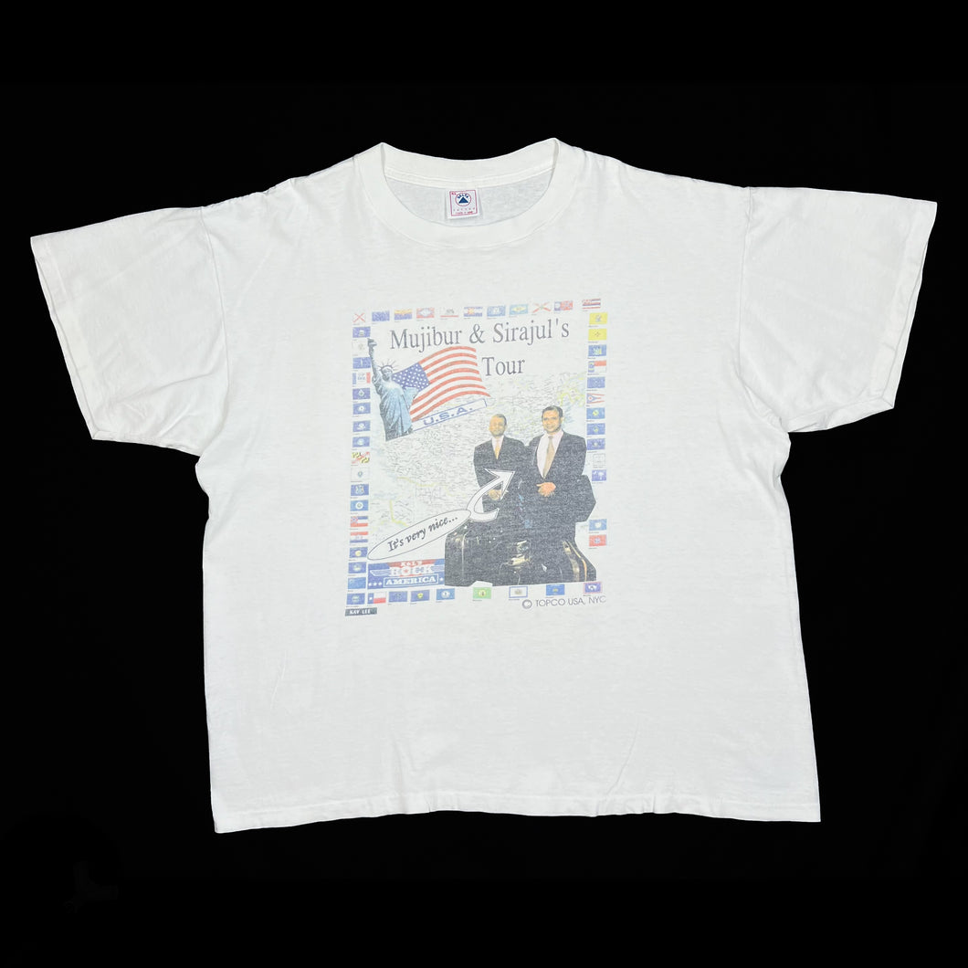 Delta MUJIBUR & SIRAJUL’S TOUR USA Souvenir Graphic Single Stitch T-Shirt