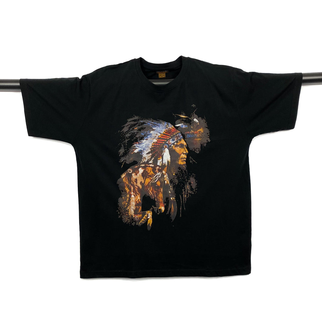 ATLAS FOR MEN Native American Animal Horse Nature Wildlife Graphic T-Shirt