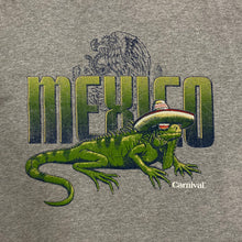 Load image into Gallery viewer, MEXICO &quot;Carnival&quot; Lizard Souvenir Graphic T-Shirt
