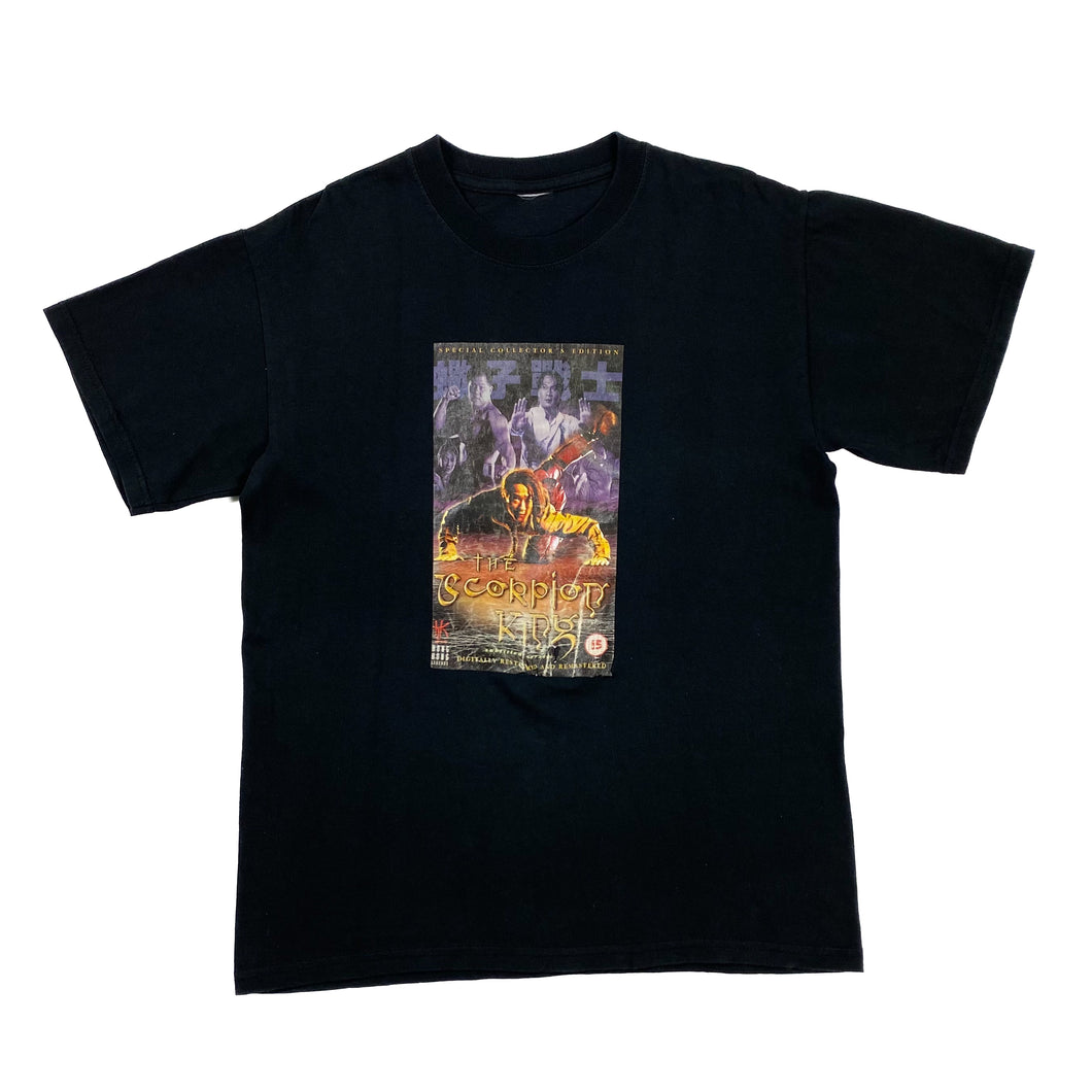 THE SCORPION KING Martial Arts Movie DVD Promo Spellout Graphic T-Shirt