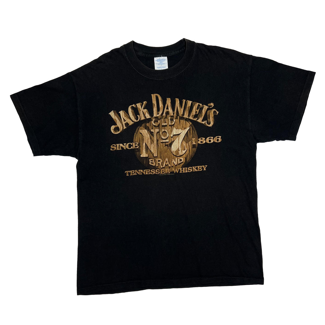 Vintage JACK DANIELS (2002) “Tennessee Whiskey” Drinks Promo Graphic T-Shirt