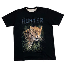 Load image into Gallery viewer, HUNTER Leopard Jaguar Big Cat Animal Graphic T-Shirt
