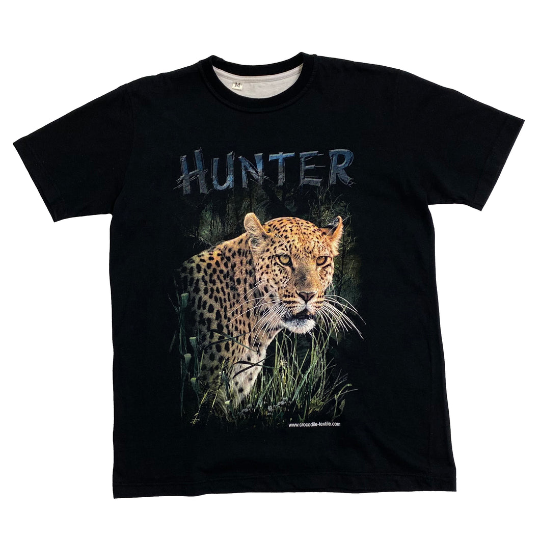 HUNTER Leopard Jaguar Big Cat Animal Graphic T-Shirt