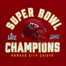 Load image into Gallery viewer, Fanatics NFL KANSAS CITY CHIEFS “Super Bowl Champions” Football Graphic T-Shirt
