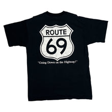 Load image into Gallery viewer, ROUTE 69 “Going Down On The Highway” Souvenir Graphic Single Stitch T-Shirt

