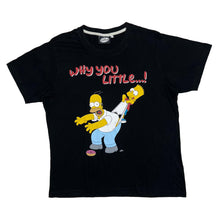 Load image into Gallery viewer, THE SIMPSONS “Why You Little…!” Homer Bart Simpson Character TV Show T-Shirt
