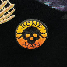 Load image into Gallery viewer, BONE MAN (2001) Skeleton Gothic Kung Fu Martial Arts Skull Cartoon T-Shirt
