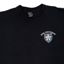 Load image into Gallery viewer, Soffe 2ND DIVISION Army Military Mini Logo Spellout Graphic T-Shirt
