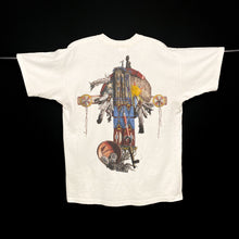 Load image into Gallery viewer, PLANETE PLUS (1994) Native American Chieftain Wildlife Nature Graphic T-Shirt
