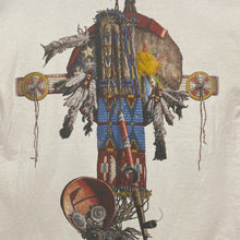 Load image into Gallery viewer, PLANETE PLUS (1994) Native American Chieftain Wildlife Nature Graphic T-Shirt
