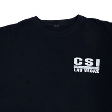 Load image into Gallery viewer, CSI LAS VEGAS “Crime Scene Investigation” Novelty Souvenir Spellout Graphic T-Shirt
