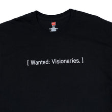 Load image into Gallery viewer, Hanes EPSON “Wanted: Visionaries.” Computer Tech Promo Spellout Graphic T-Shirt

