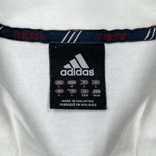 Load image into Gallery viewer, ADIDAS Classic Three Stripe Embroidered Mini Logo 1/4 Zip Pullover Sweatshirt
