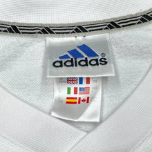 Load image into Gallery viewer, ADIDAS Classic Three Stripe Embroidered Mini Logo Polyester Sweatshirt
