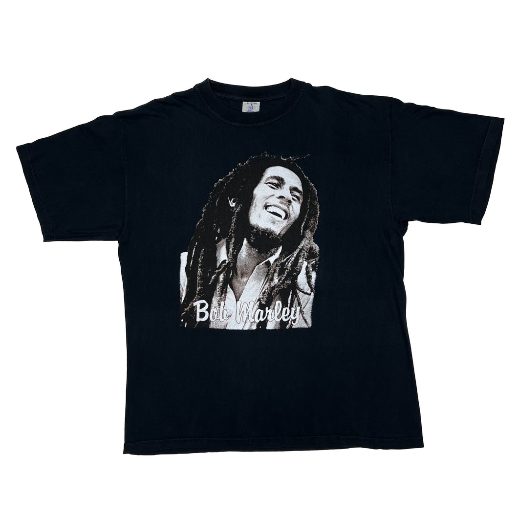 Top Shirt BOB MARLEY Rasta Reggae Tribute Music Spellout Graphic T-Shirt