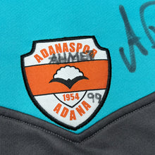 Load image into Gallery viewer, Lotto ADANASPOR Turkish Football Club Colour Block Signed Polyester Crewneck Sweatshirt
