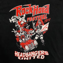 Load image into Gallery viewer, ROCK HARD FESTIVAL 2011 &quot;Headbangers United&quot; Graphic T-Shirt
