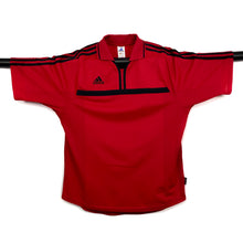 Load image into Gallery viewer, ADIDAS Climalite Three Stripe Collared Polyester Sports Jersey
