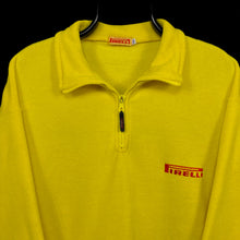 Load image into Gallery viewer, PIRELLI Mini Logo 1/2 Zip Towelling Fleece Sweatshirt
