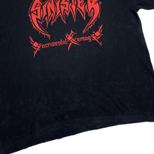 Load image into Gallery viewer, SINISTER (1992) “Sacramental Carnage” Graphic Heavy Death Metal Single Stitch T-Shirt
