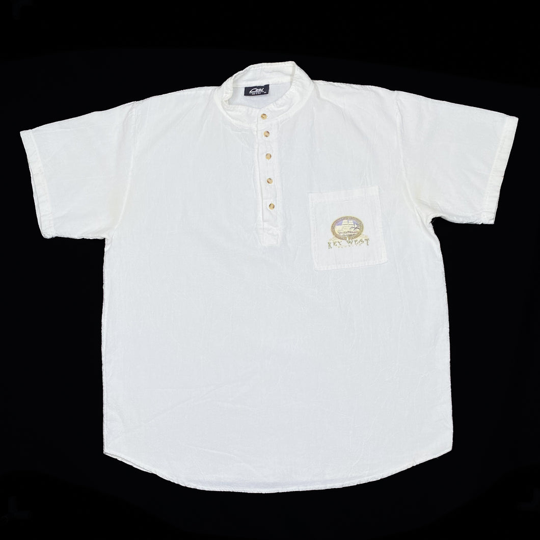 Cool Sportswear KEY WEST “Florida” Souvenir Graphic Grandad Shirt