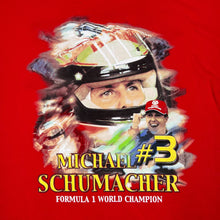 Load image into Gallery viewer, MICHAEL SCHUMACHER “Racing Tour 2000” Formula One F1 Racing Graphic T-Shirt
