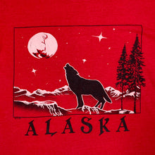 Load image into Gallery viewer, Screen Stars (1988) ALASKA Wolf Snow Wildlife Souvenir Graphic Single Stitch T-Shirt
