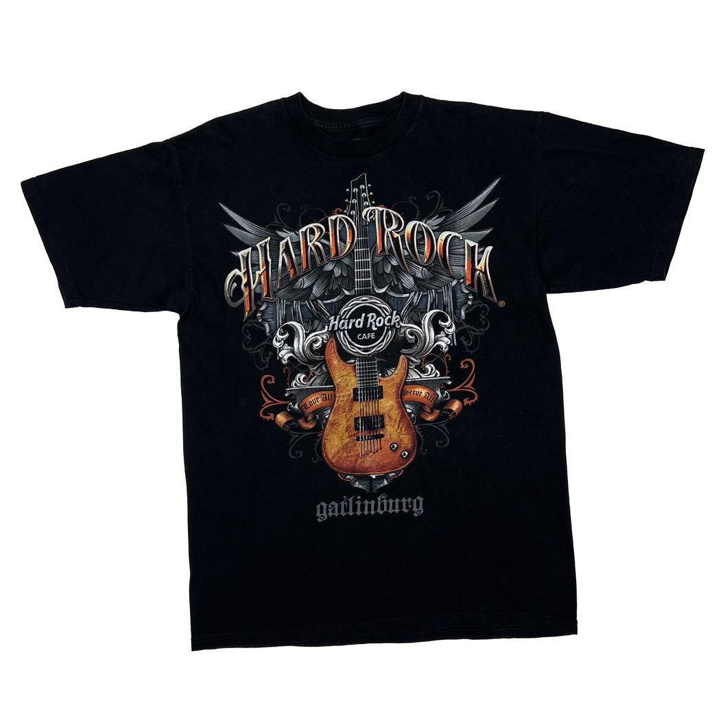 HARD ROCK CAFE “Gatlinburg” Souvenir Logo Spellout Graphic T-Shirt