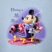 Load image into Gallery viewer, Disney HAVING A ME MOMENT Minnie Mouse Character Spellout Graphic T-Shirt
