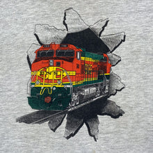 Load image into Gallery viewer, Gildan BNSF RAILWAY Train Souvenir Graphic T-Shirt
