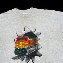 Load image into Gallery viewer, Gildan BNSF RAILWAY Train Souvenir Graphic T-Shirt
