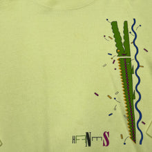 Load image into Gallery viewer, HANES Abstract Crocodile Art Graphic Spellout Crewneck Sweatshirt
