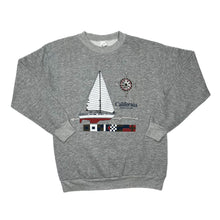 Load image into Gallery viewer, CALIFORNIA “Marina Del Rey” Souvenir Graphic Crewneck Sweatshirt
