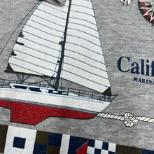 Load image into Gallery viewer, CALIFORNIA “Marina Del Rey” Souvenir Graphic Crewneck Sweatshirt
