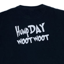 Load image into Gallery viewer, HUMP DAY “Woot Woot” Camel Cartoon Novelty Souvenir Spellout Graphic T-Shirt
