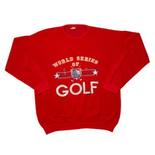 Load image into Gallery viewer, WORLD SERIES OF GOLF Graphic Spellout Crewneck Sweatshirt
