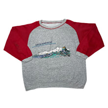 Load image into Gallery viewer, ENTRAINEMENT “Mountain Challenge” Graphic Spellout Crewneck Sweatshirt
