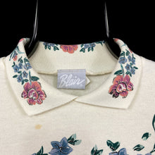 Load image into Gallery viewer, BLAIR Floral Flower Nature Graphic Collared Sweatshirt
