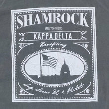 Load image into Gallery viewer, SHAMROCK WEEK “Kappa Delta” Fraternity Sorority College Spellout Graphic T-Shirt
