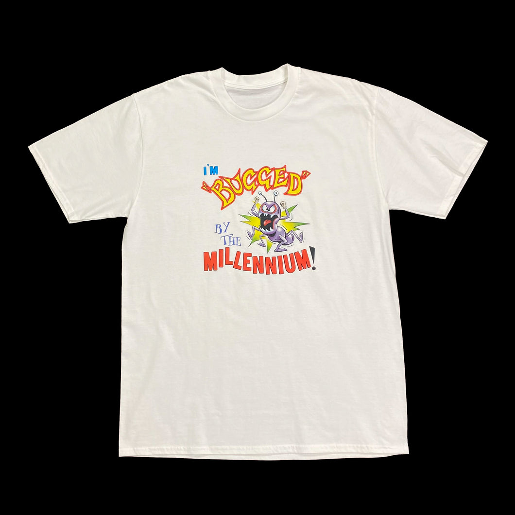 I’M BUGGED BY THE MILLENNIUM! (1999) Cartoon Souvenir Graphic T-Shirt