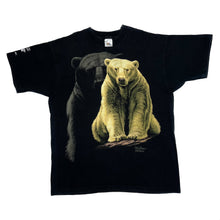 Load image into Gallery viewer, HUDSON BAY LODGE “Smithers, B.C.” Grizzly Bear Nature Graphic Single Stitch T-Shirt
